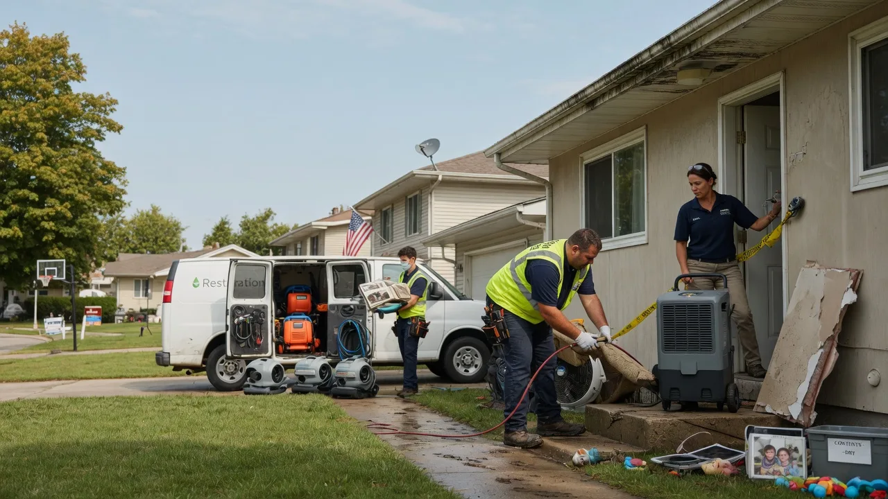 Water Damage Restoration in Darwin, MN near me
